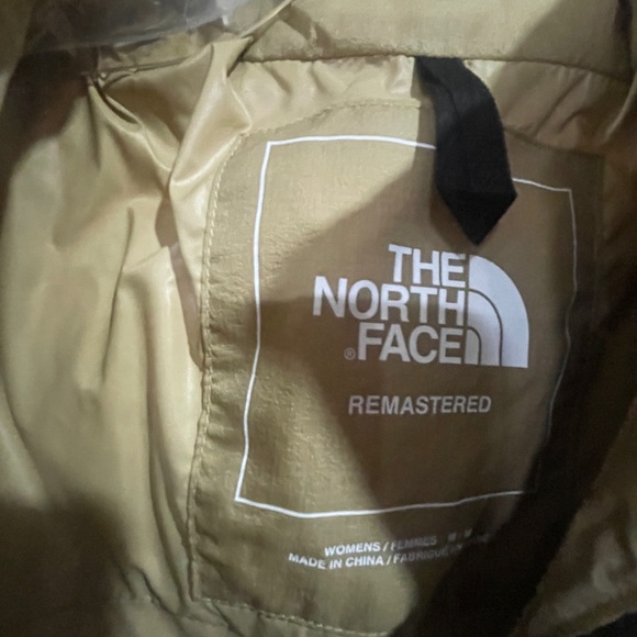 Women’s The North Face RMST Nuptse 700 Down Insulated Jacket Khaki Stone - Picture 4 of 5